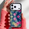 Tropical aloha Hibiscus Pattern Phone Case for iPhone 17 Air 16e 15 14 13 Pro Max Back Cover for 12 11 Pro Coque