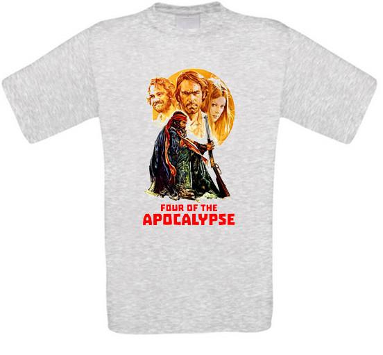 Four of the Apocalypse Damned To Live Damned To Die Cult T-Shirt S