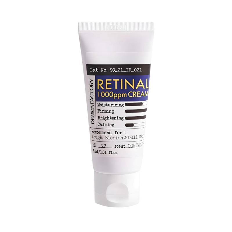 Derma Factory Retinal 1000ppm Night Cream Anti-Wrinkle & Firming Care 30ml