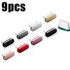 Metal Dust Plugs Charging Port Anti-dust Plugs for IPhone 15 Pro Max 15 Plus USB C Dust Stopper Caps for Samsung Xiaomi