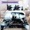 3pcs Custom Name Byakuya Kuchiki Bedding Set Duvet Cover Closure Includes 1 Duvet Cover & 2 Pillowcases for All Seasons Bedroom Decor