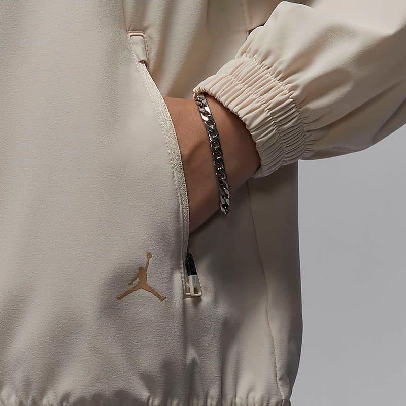 Jordan Dri-FIT Sport Breathable Quick-Dry Solid Outdoor Casual Sports Zip-Up Jacket Women jackets Legendary-Light-Brown FN5144203