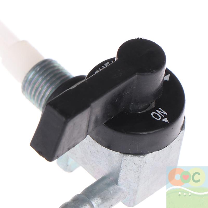 Universal Motorcycly Buggy Vehicle Accessories Fuel Valve Petcock Shut Off Tank Switch For MBK 51 Quad Mx Dirt Pit Zinc