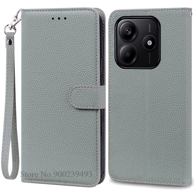 For Redmi Note 14 Case Wallet Flip Leather Cover For Xiaomi Redmi Note 14 4G Case Book Cover For Redmi Note 14 5G Case