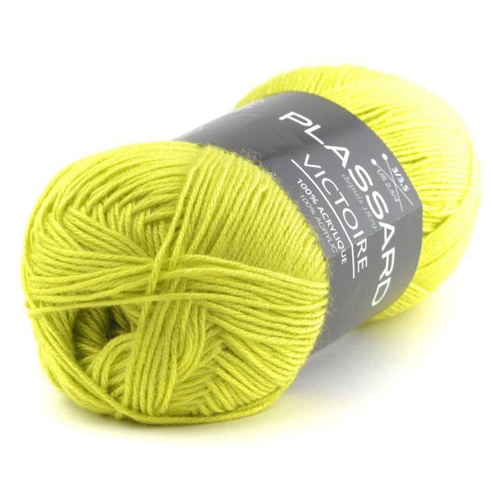 Fil crochet et tricot d'été Victoire 28 Vert