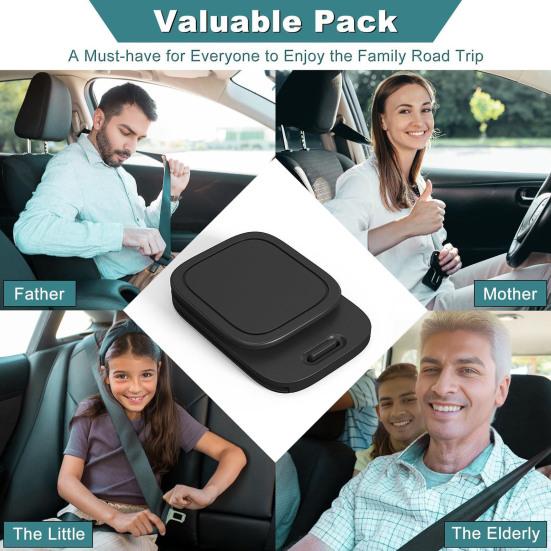 Yousheng Universal Car Seat Belt Adjuster for Shoulder And Neck Comfort Stable Anti-Slip Safety Belt Clip Easy Installation Car Safety Accessories