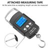 Portable Luggage Scale Electronic Weighing Digital Scale Fishing Hanging Hook Scale Tool Fishing Gift for Men Women