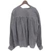 INDIA INDUSTRY Excellent condition Bshop exclusive check keyhole neck pullover shirt, women's, gray and navy. tops 1 Gray / navyUsed