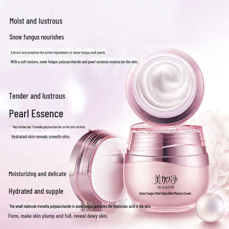 MAXAM Schneeohrpappel Perlenstrahl Mousse-Creme