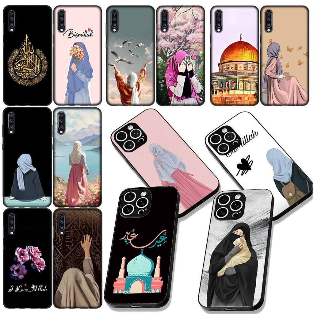 Muslim Girls Muslimah Arabic islamic Cover for Motorola Moto G86 G14 G35 G34 G45 G55 G67 G75 G85 G24 G15 G54 G57 Power Case