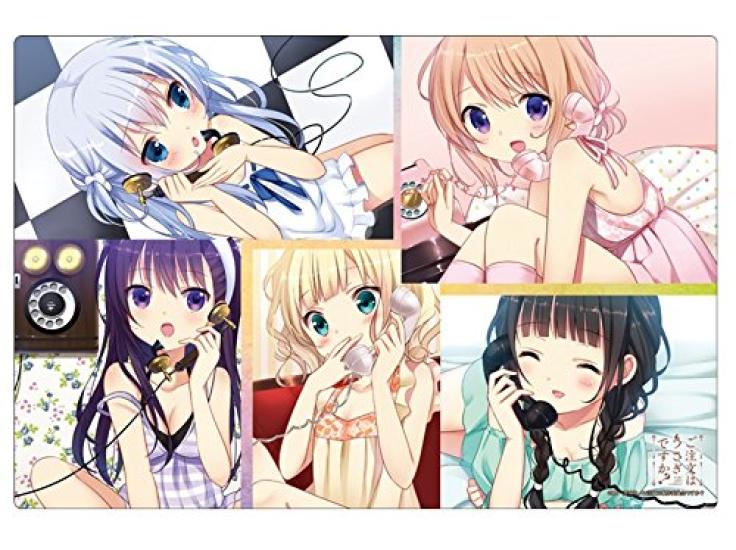 Коллекция резиновых ковриков Bushiroad Vol.20 «Заказ на кролика?»