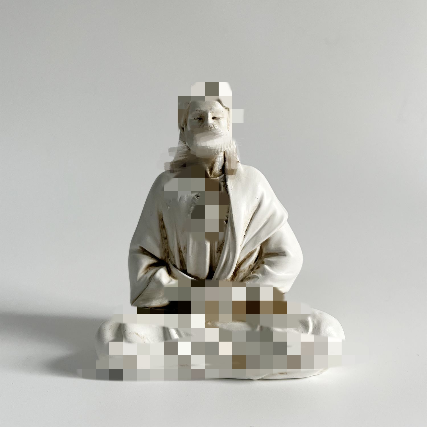 New Zazen Zen Statue Decoration Ornament Decoration Supplies Home Desktop Resin Crafts