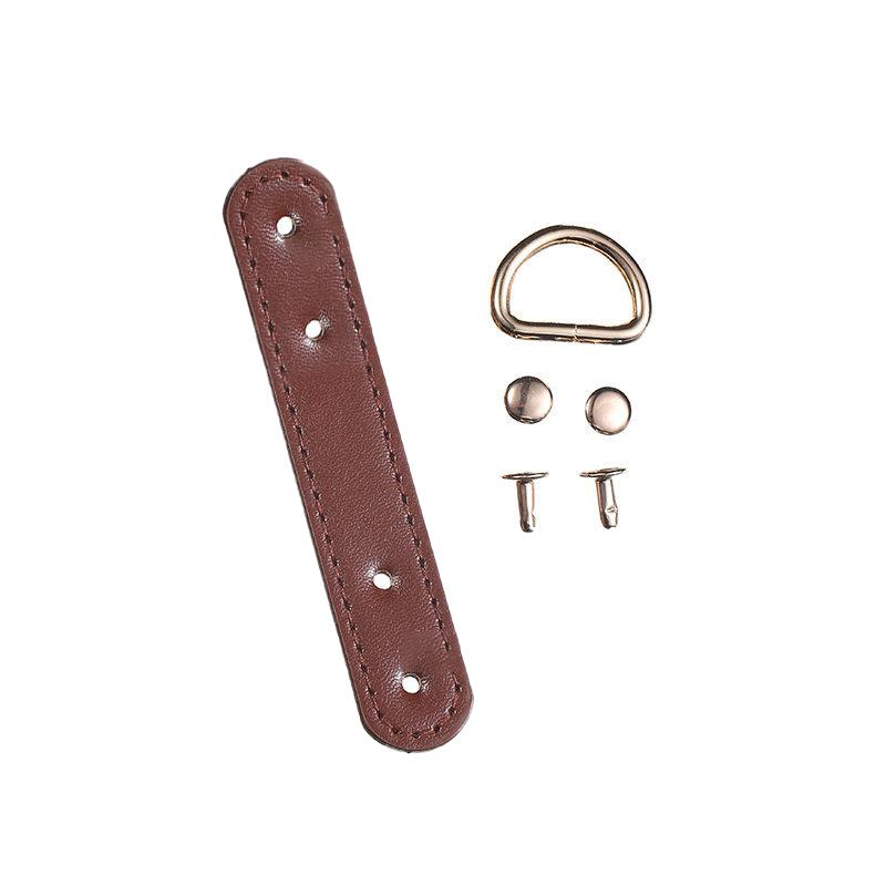

Заклепка PU Ушной ремешок D-образная пряжка Ремешок для сумки Соединительные аксессуары Пряжка Аксессуары ручной работы DIY