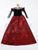 [SCLYX] Alice in Wonderland Cosplay - Queen of Hearts Costume for Women - Authentic Queen of Hearts Dress, Long Sleeved, Alice in Wonderland Cosplay C