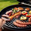 Szpikulce do grilla 10 sztuk Stal nierdzewna Kebab z drewnianymi uchwytami Długie wielokrotnego użytku Narzędzia do grillowania Stal nierdzewna Odporna na rdzę Grill