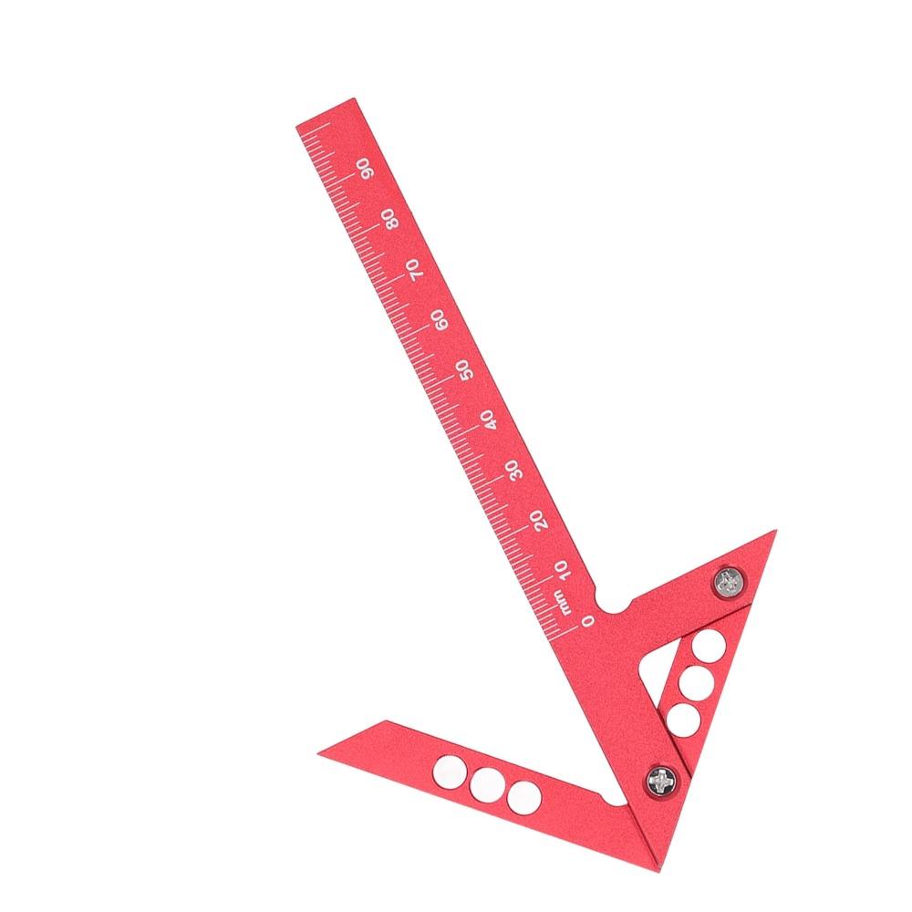 100mm Range Center Scribe Gauge 45 Degree 90 Degree Angle Scribing Tool  Woodworking Line Caliber