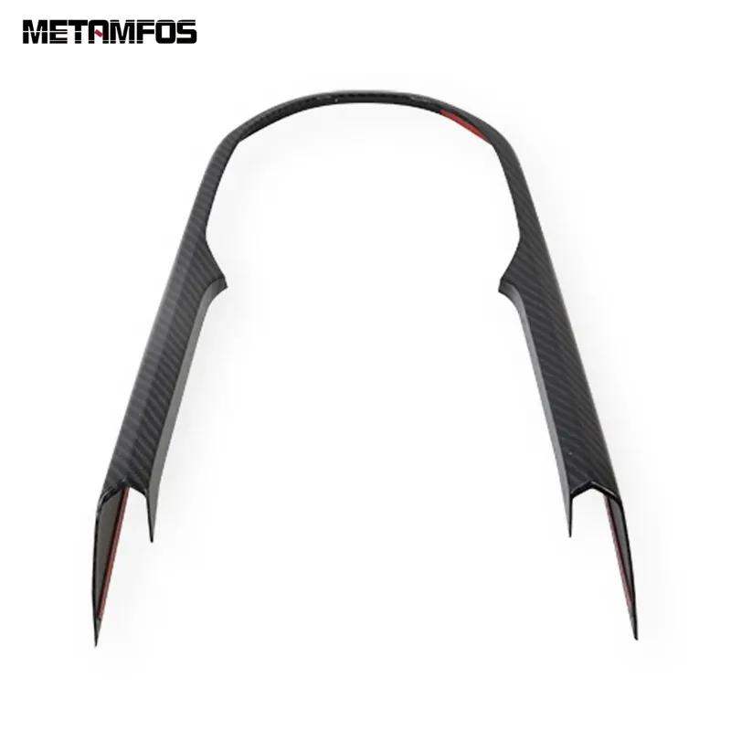 For Kia Forte Cerato - 2024 K3 - Carbon Fiber Gear Shift Box Cover Trim Molding Decoration Frame Car Accessories