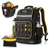 Multiple Pockets Tool Backpack Black Color Toolkit New Design Tool Bag  Multi Functional Storage