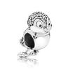 New Fashion Cartoon Animal Owl Fish Butterfly Shell Bird Bead Charms Fit Bracelets for Women DIY Jewelry Accessories