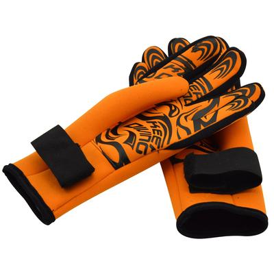 Guanti da Sub in Neoprene 2mm Inverno Immersioni Nuoto Muta Snorkeling per Uomo Donna Guanti per Sport Acquatici Subacquei Arancione S/M/L/XL