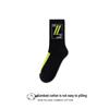 Men's Trendy Cotton Mid-Calf Sports Socks - Sweat-Absorbing & Odor-Resistant for Autumn/Winter.