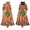 2025 Women's Dress Summer Short Sleeve High Quality Dress Soft Fabric Art Maxi Summer Polynesian Custom Maxi Dress