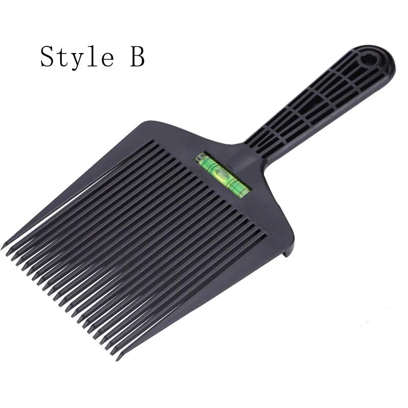 Men Flat Top Guide Comb Haircut Clipper Comb Barber Shop Hairstyle Tool Hair Cutting Tool Salon Hairdresser Supplies Barber