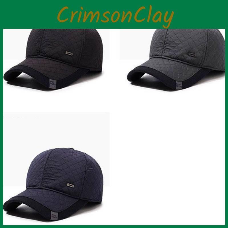 Winter Cap Baseball Ear Protector Peaked Caps Sun Protection Hat Gifts Warm