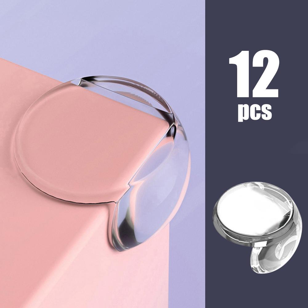10PCS Clear Anti-collision Coffee Table Furniture Corner Protectors Children's Soft Corner Sheathing Living Room Decor