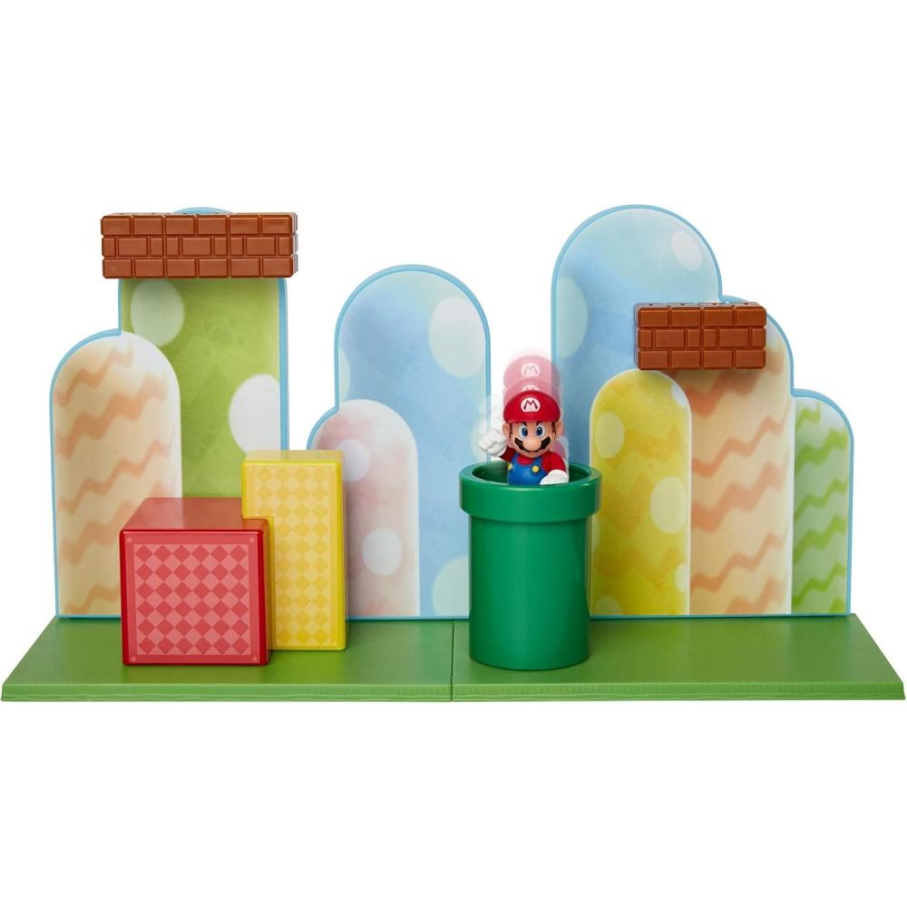 

San Ei Trading Super Mario Figure Collection Playset Mushroom Kingdom Fps 001