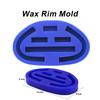 1Pcs Dental Full Denture Mold Wax Dam Strip Tray Mold Smooth and Burr-Free Silicone Soft Material Oral Care Consumables