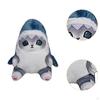 Plush Doll Keychain Cute Backpack Bag Pendant Keyrings for Girls Women Purse 12cm with Sea Lion