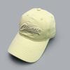 American Retro Embroidery Three-Dimensional Letter Baseball Cap Men'S And Women'S Sunshade Soft Top Casual Cap