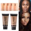 Liquid Foundation Waterproof Long-lasting Base Concealer Cream for Dark Skin