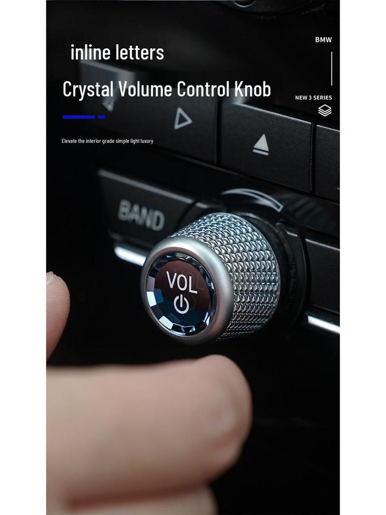 Buton Schimbător Cristal BMW McLaren pentru Seria 3, 5, 7, 6GT, X4, X5 - Modificare Cap Schimbător.