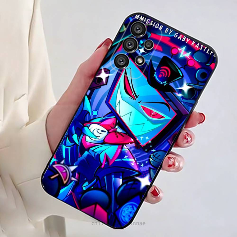 H-Hazbin VOX H-Hotel Trust Us Phone Case For Samsung Galaxy A54,34,24,73,53,52,52S,04S,04E,A72 Cover