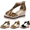 Dames Sandalen met Voetboogondersteuning voor de Zomer Dames Sleehak Sandalen Open Teen Mode Casual Sleehak Platform Effen Kleur