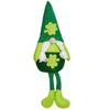 Patricks Day Dwarf Figurines Ornament Plush Dwarf Irish Festival Decoration for Tiered Tray Living Room Bedroom Garden