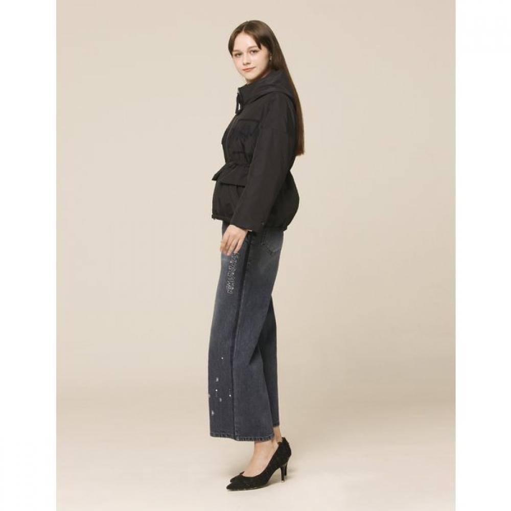 SON JUNG WAN Color Block Hoodie Jumper Zjp6161011