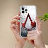 A-Assassin S-Creed Gaming Transparent TPU Phone Case For IPhone 17 11 12 13 14 15 16 Pro Max 16 Plus Cover