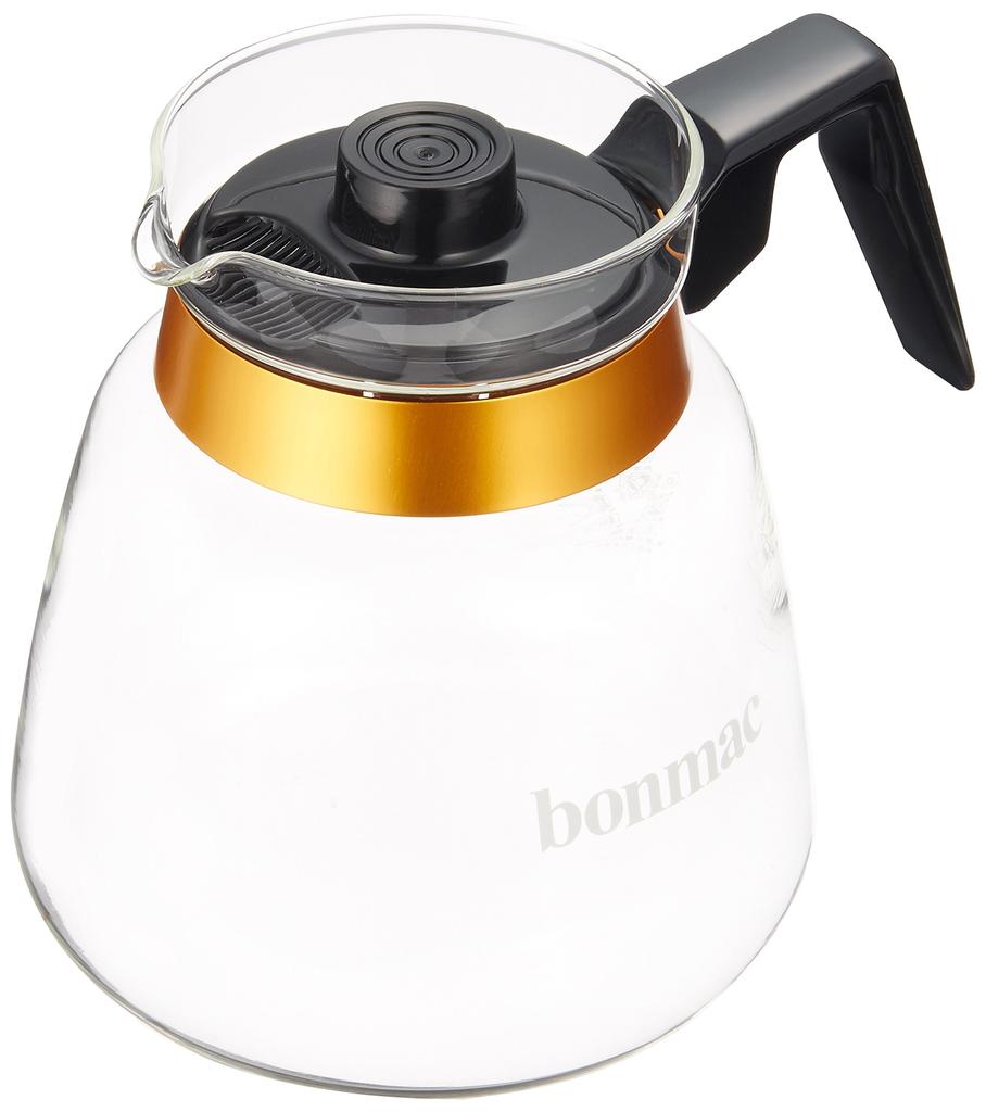 BONMAC Coffee Server, 8-cup Capacity, 1200ml, CS-8#814402