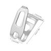 8Pcs Power Tool Belt Clips Stainless Steel Drill Clip Hooks Replacement Belt Holder for Electric Drill Impact Driver