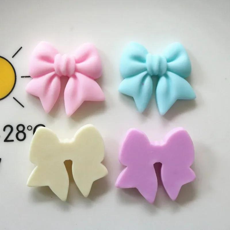 5pcs Bowtie Resin Decorations Mini Bowtie Resin Decorative Crafts for Diy Cream Gel Cell Phone Case Resin Accessories