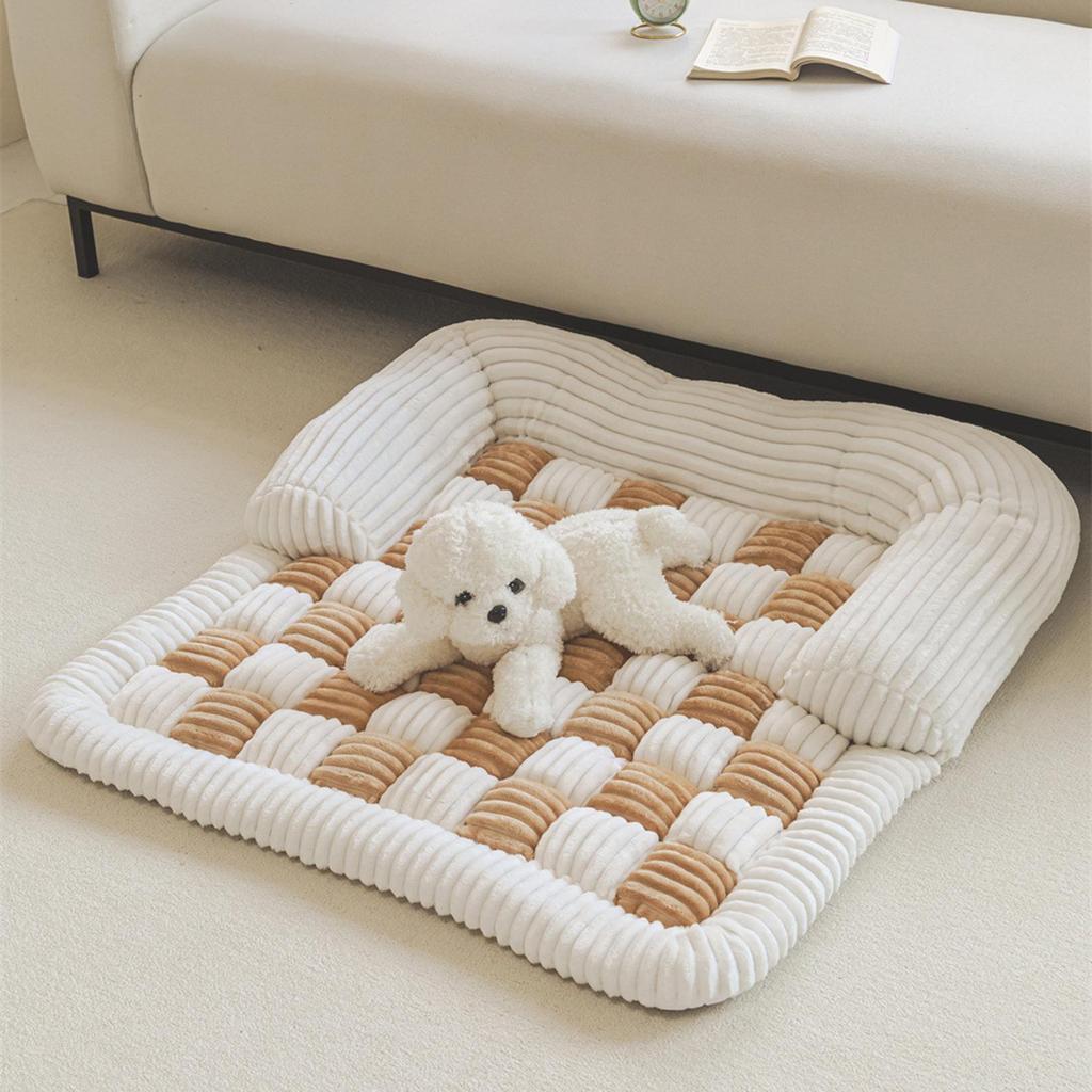 Couch Cover For Dogs Washable 27.56 Inch Square Thick Non-Slip Pad Washable Cat Couch Bed For Furniture Protection Home