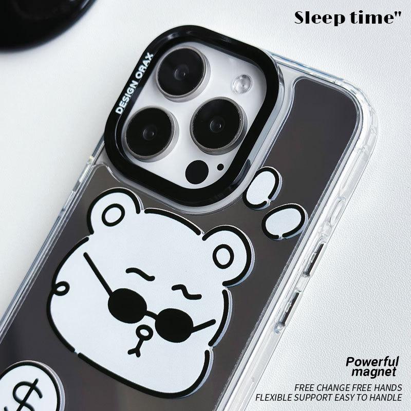 Zhitai 3-in-1 Mirror Protective Case for iPhone 14 Pro Max, 15 Pro, and 13/12