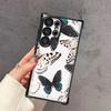 Case for Samsung Galaxy S25 S21 Plus S23 S25Edge S22 Ultra S20 FE S24 Phone Cover Creative Butterfly