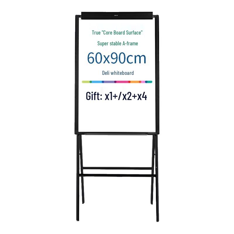 Deli 60x90cm Magnetic A-Frame Whiteboard 60x90cm