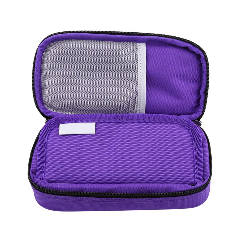3 Colors Portable Diabetic Cooler Bag Cooler Case For Traveling