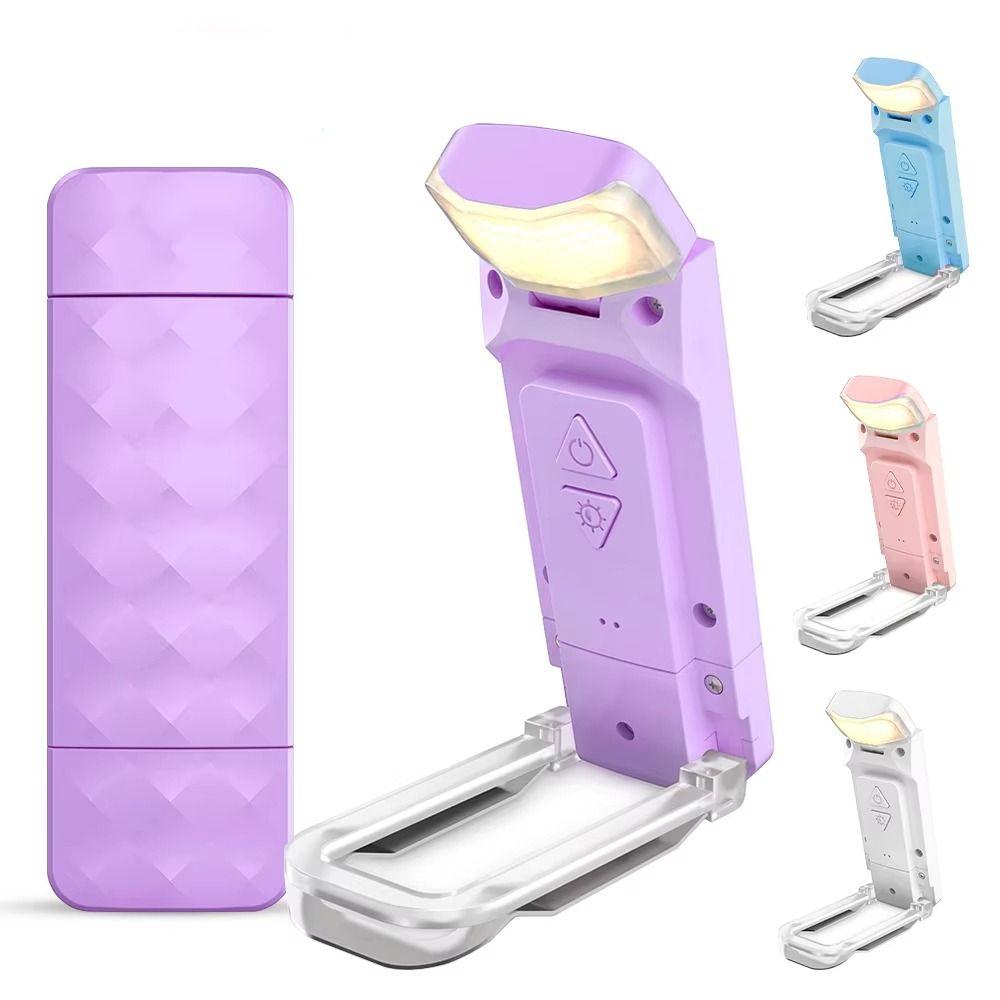 Rechargeable Clip on Book Light Eye Protection Clip Desk Light Mini LED Book Light  Night Light