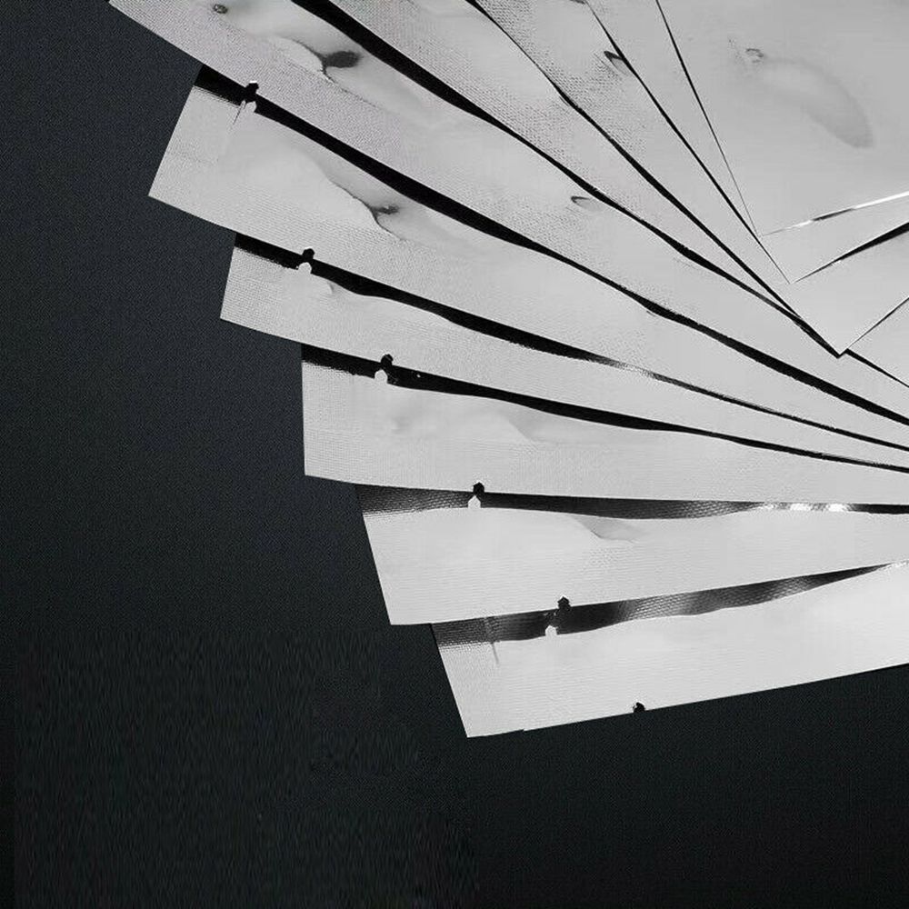 100pcs Aluminum Foil Food Saver Bag Heat Seal Vacuum Bags Storage Pouches Kitchen Tool Food Sealer